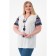 Women's tunic Wisell M3-4143/1, size 52