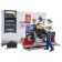 Game set repair set with yellow ducati