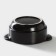 Porcelain broth Carbone, 300 ml, d = 11.5 cm, h = 5.5 cm, black color