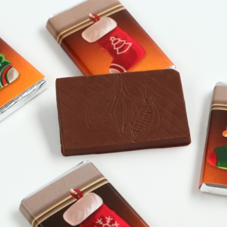 New Year! Milk chocolate "Cozy New Year", 12 g x 4 pcs-1
