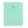 Notebook 18 sheets in the cage "Narodnaya", covered covered paper, green