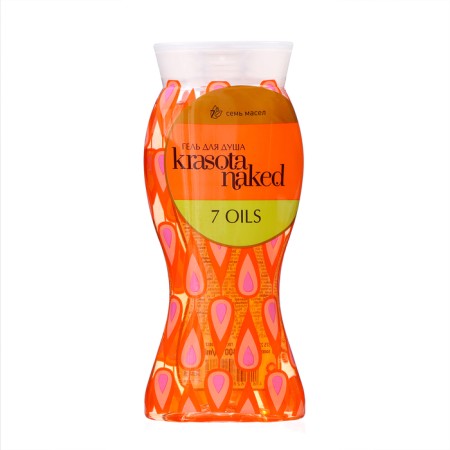 Shower gel Krasota Naked 7 Oils, 400 ml