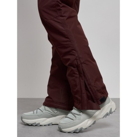 Semicunners of the winter winter, size 46, dark brown color-11