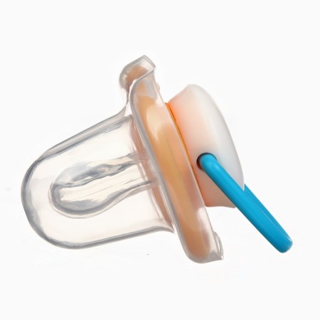 Nipple - anatomical dummy "turtle", +6 months, color yellow-3