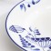 Plate "yarrow", D-200mm, neo gzhel