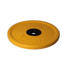 Olympic disk = 51 mm color 15 kg, yellow color