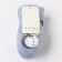 Baby mittens minku, gray color, 18 cm