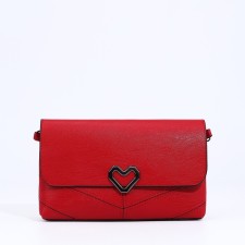 Magneta bag bag, long belt, red color