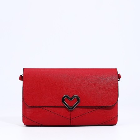 Magneta bag bag, long belt, red color