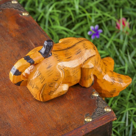Souvenir tree "Kitten Ginger is peeping" 19x11x5 cm-4