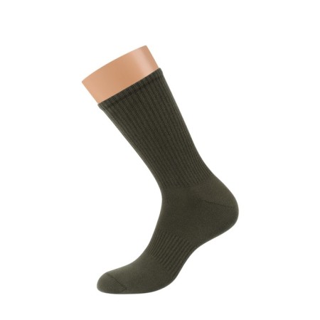 Men's socks with a high elastic band Omsa Active, size 45-47, color Militari-1
