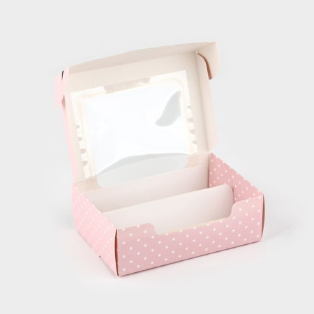 Box for eclaires with the most beautiful liners, 15 x 10 x 5 cm-3