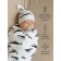 Lightning diaper with a hat with a cap of Amarobaby Soft Hugs "Kits", height 56-68 cm