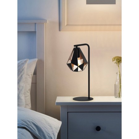 Carlton 4, 1x60W E27 table lamp, black color-1