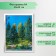 Photo frame 30x40 281g white with gold (plastic screen)