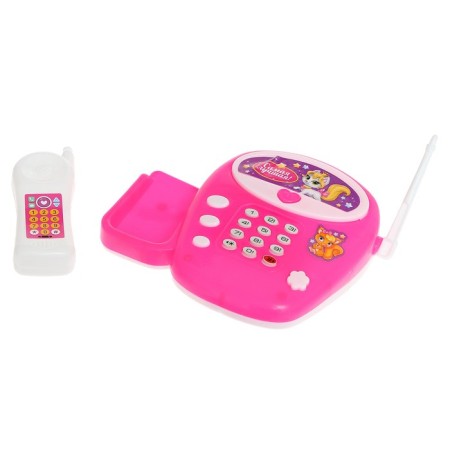 Musical phone number "Little lady", Russian voice acting, pink color-2