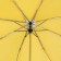Mechanical umbrella "plain", 3 additions, 8 knitting needles, r = 48 cm, yellow color
