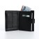Male purse on magnet 3 in 1, department for auto documents, passports, black color