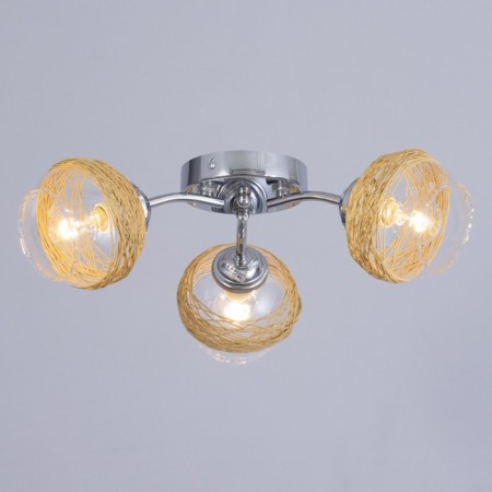 Cellular infinity chandelier 3x40W E14 chrome 40x40x25 cm-1