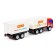 Inertial City car, with a trailer, light, sound, color red-white