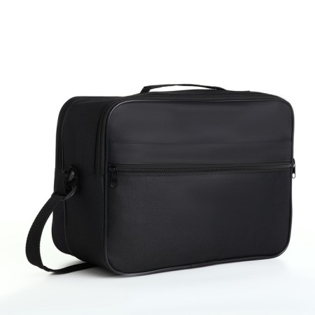 Male bag, black color