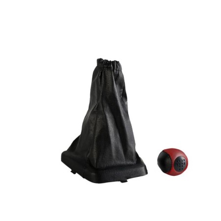 Handle gearbox Kalina Frame Leather in Blister, Red