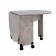 Basco-Basco-Basque table, 250/1120x535x530, light cement