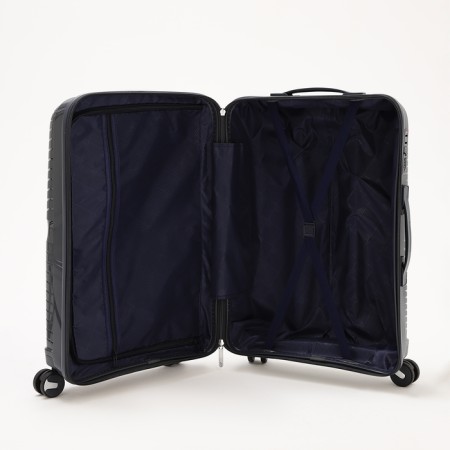 Middle suitcase 24 ", lightning department, code castle, 4 wheels, dark gray color-7