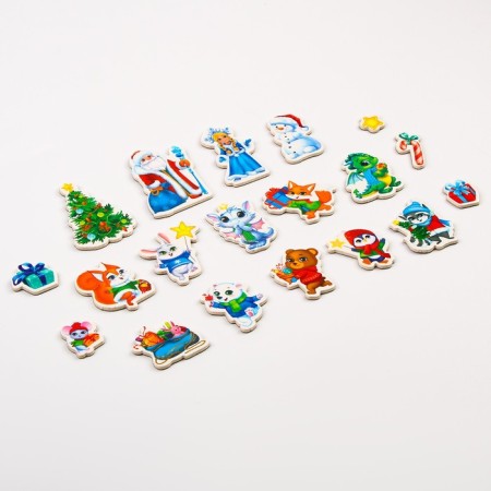 Developing magnets "New Year"-4