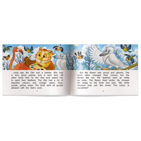Foreign Language Book. Why does an owl fly only at night. Why The Owl Fliesonly by Night. (in English)-3