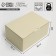 Gift folding box, packaging, "beige", 22 x 15 x 10 cm