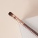 Brush soffee makeup, 13 (+/- 1) cm, brown color