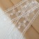 Lace on a grid, 50 mm × 11 ± 1 m, white color