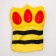 Mitten Mitten "Tiger's Haw", on Velcro, Kroshka I