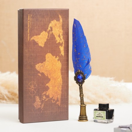 Gift set 3B1 "HERBIS": PERVEN PENCHE, Ink, Tips, Blue