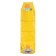 Pockets in the cub "Bear", for a children's locker, 83x24 cm, yellow
