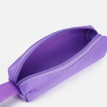 A backpack with a zipper, an outer pocket, a set of a chover, bag, color lilac-14