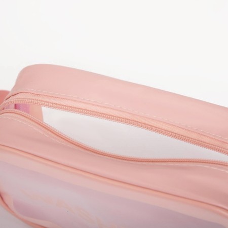 Lightning cosmetic bag, pink color-2
