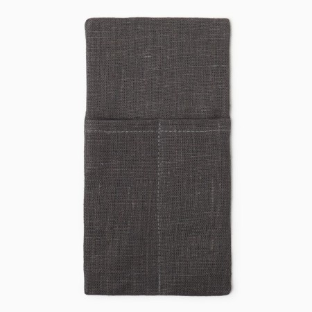 Converts set for devices Home Collection Graphite-4 pcs, 22x10cm, 100%linen-1