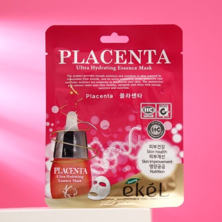 Facial mask with placenta, Ekel, 23 ml