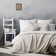 Set "MIKA": cover 230 x 250 cm, pillowcases 45 x 45 cm - 2 pcs, beige