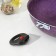 Kazan, 4 l, d = 28 cm, glass cover, two removable handles, purple color
