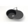 Kitchen is a kitchen from Zett Lab. 110/Q4, 730x450x210 mm, matte, cut, black