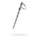 Urethral plag-toe with a ring at the base, Toyfa Metal, silver