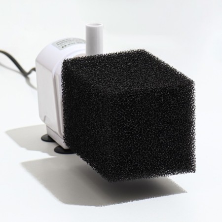 Rectangular sponge for filter No. 8, reticulated 30 ppi, 8 x 8 x 12 cm, black-5