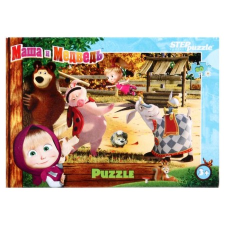 Puzzle "Masha and the Bear - 2", 80 elements, mix-16