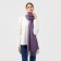 Women's Palatine Minaku monophonic col. purple, size 68*180 cm