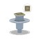 Gag Bronze de Luxe 21962-5902, vertical, d = 100 mm, 100x100 mm, brass, bronze