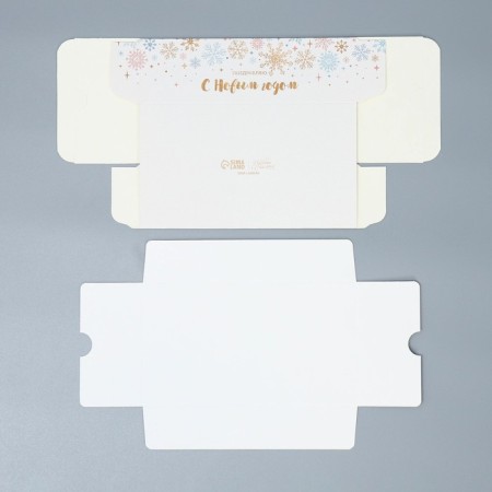 Box for Makarun "Snow Waltz" 18 x 10 x 5.5 cm, New Year-5