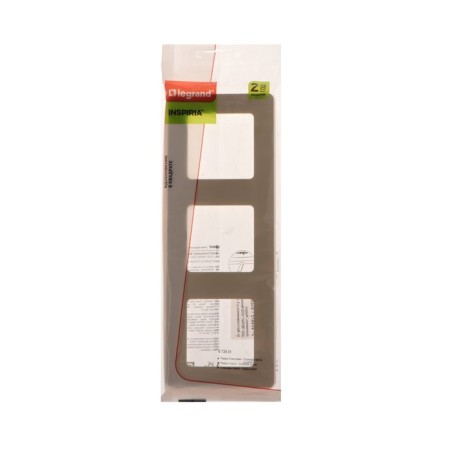 Frame Legrand Inspiria, 3 post, ivory-2